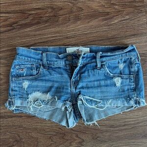 Hollister Distressed Denim Shorts